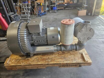 Republic HRC1502 Regenerative Blower Vacuum 38.9 HP 3-Ph 771 CFM 230/460V 4" NPT - Used - Image 7