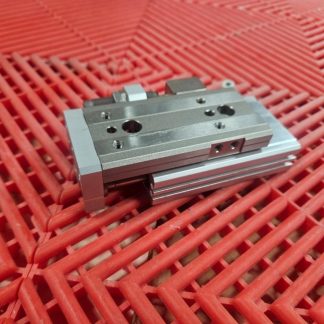 SMC MXQ16-40 Guided Cylinder Pneumatic Slide Table - Used