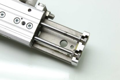 SMC MXQR8-50C-X11 Dual Rod Air Cylinder Slide Table 8mm Bore x 50mm Stroke - Used - Image 21
