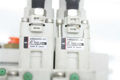 SMC Manifold Valve Assembly With (4) VQ4201-5 (1) VVQ4000-10-1 - Used - Image 7