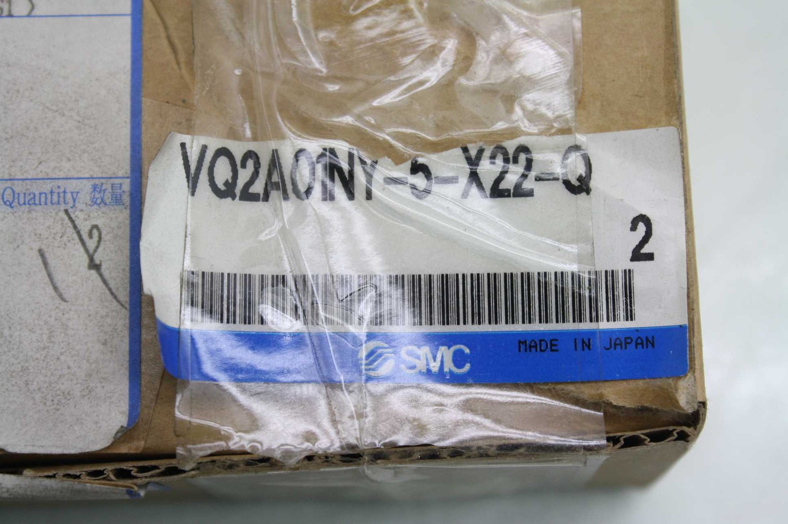 SMC VQ2A01NY-5-X22-Q Manifold Mount Solenoid Valve 24V DC 4 Position Dual 3 Port - New - Image 4