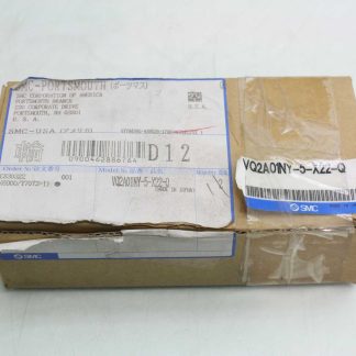 SMC VQ2A01NY-5-X22-Q Manifold Mount Solenoid Valve 24V DC 4 Position Dual 3 Port - New