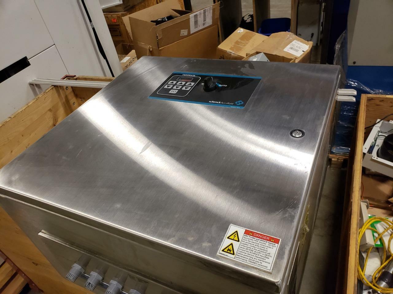 Schenck AccuRate Feeder Control Enclosure A135-13901301 Hoffman CSD202012SS - Used