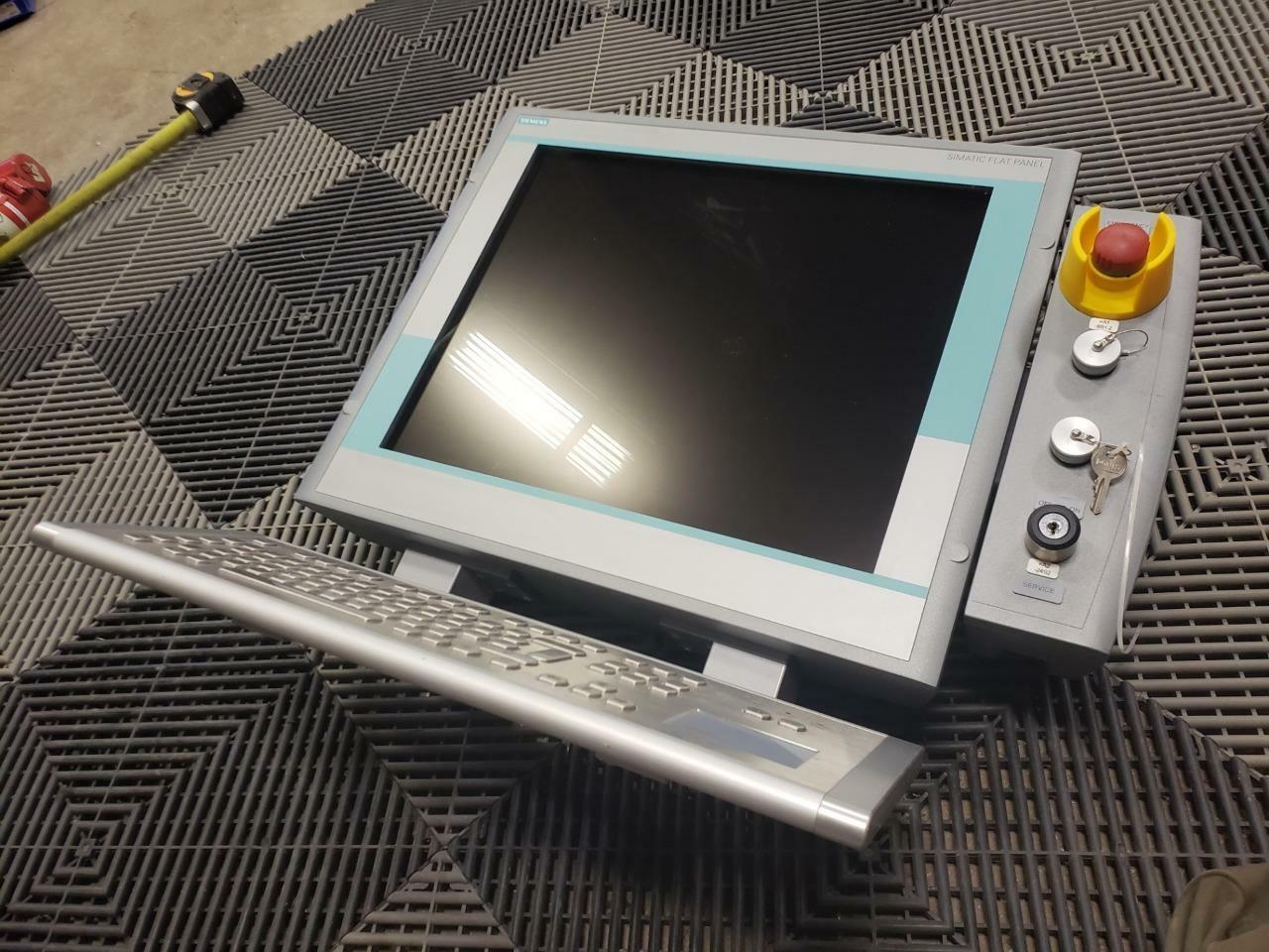 Siemens 6AV7476-4AA81-1RR0 19" Touch Screen Operator Interface Panel - Used