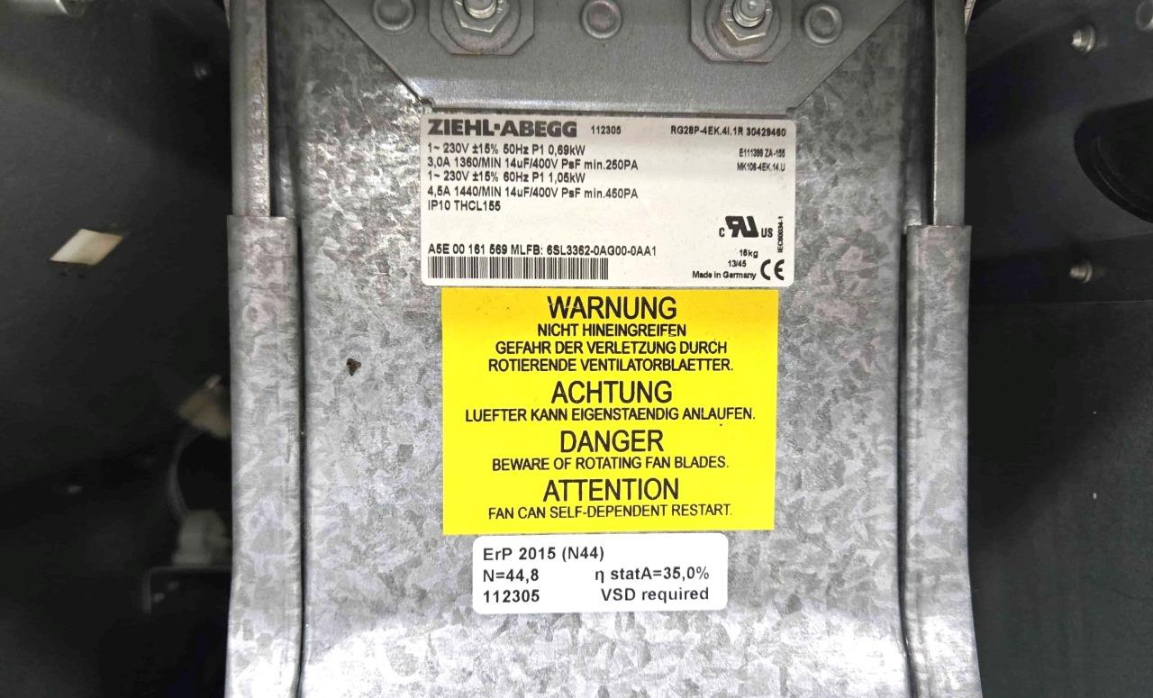 Siemens 6SL3330-6TE37-3AA3 S120 Smart Line Module Servo Rectifier 730A, 476HP - Used - Image 21