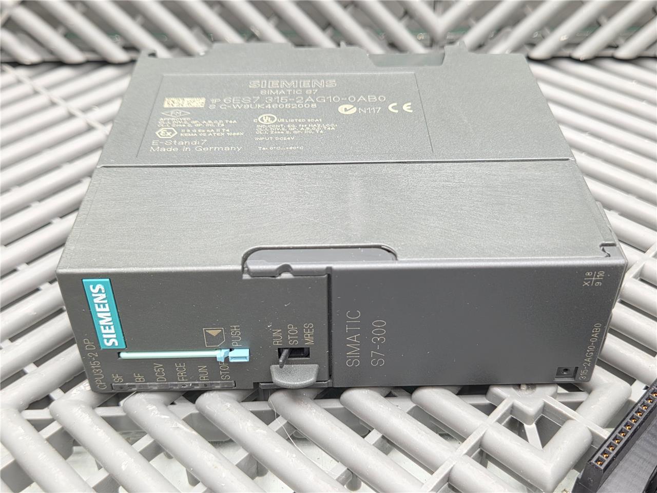 Siemens Simatic 6ES7 315-2AG10-0AB0 Central Processing Unit PLC Module - Used - Image 10