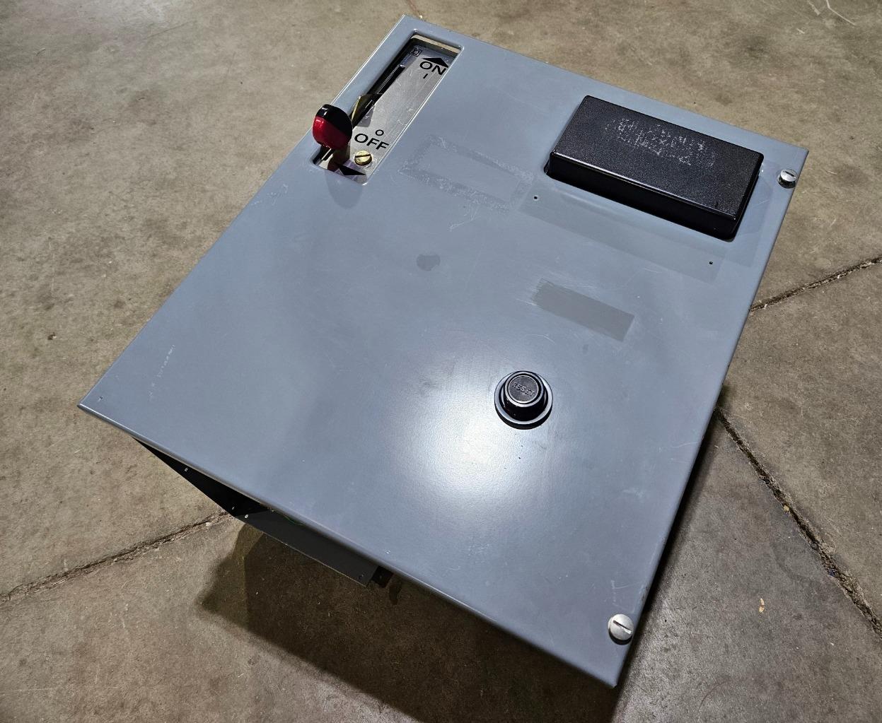 Square D Model 5 Size 1 Reversing Motor Starter 18" MCC Fusible Bucket 480V FVR - Used - Image 15