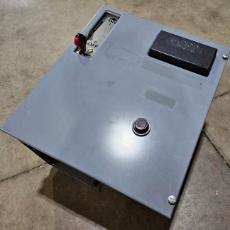Square D Model 5 Size 1 Reversing Motor Starter 18" MCC Fusible Bucket 480V FVR - Used