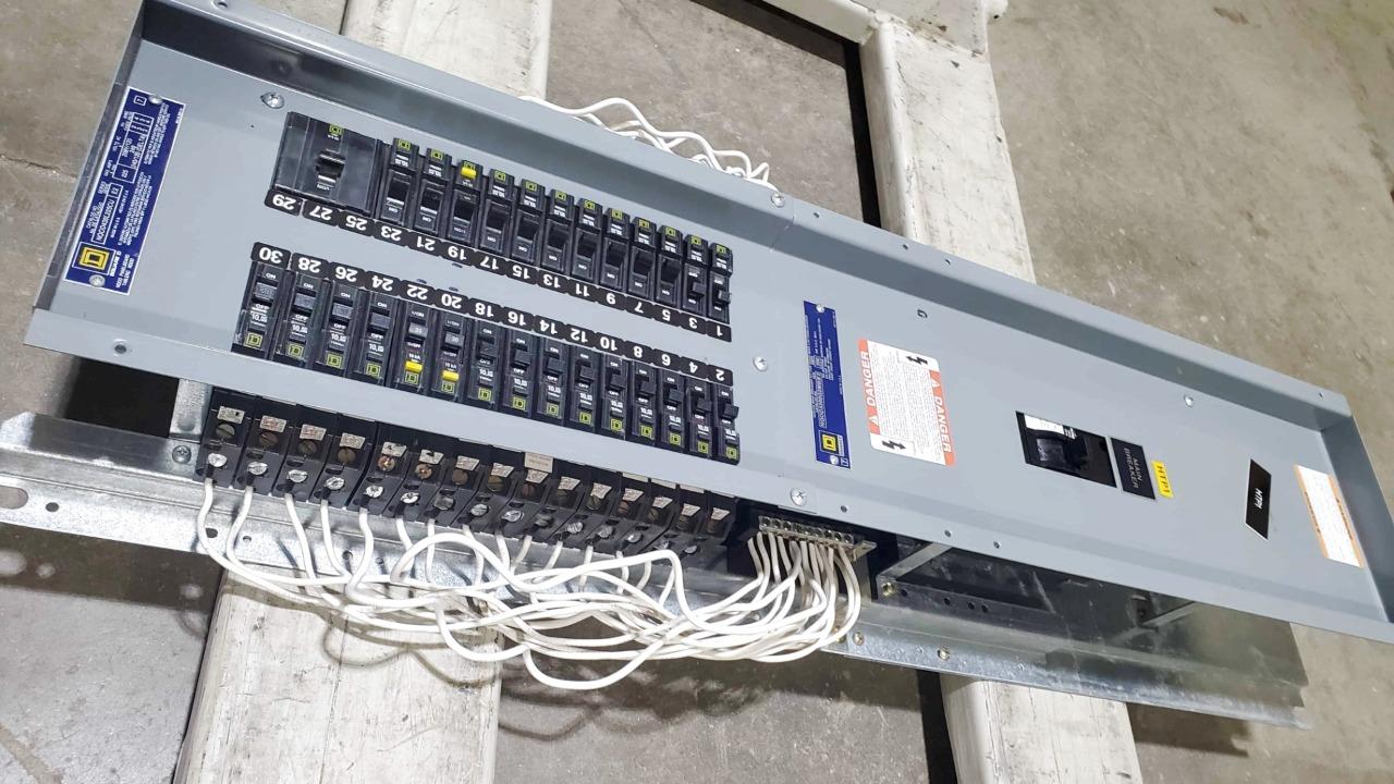 Square D NQOD 225A Main Lug Panelboard 3P/4W 208Y/120 w/ Main Breaker Add-On - Used - Image 23