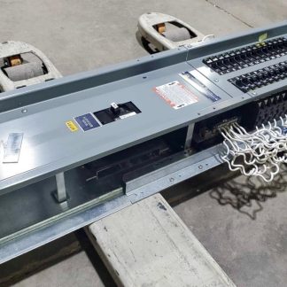 Square D NQOD 225A Main Lug Panelboard 3P/4W 208Y/120 w/ Main Breaker Add-On - Used