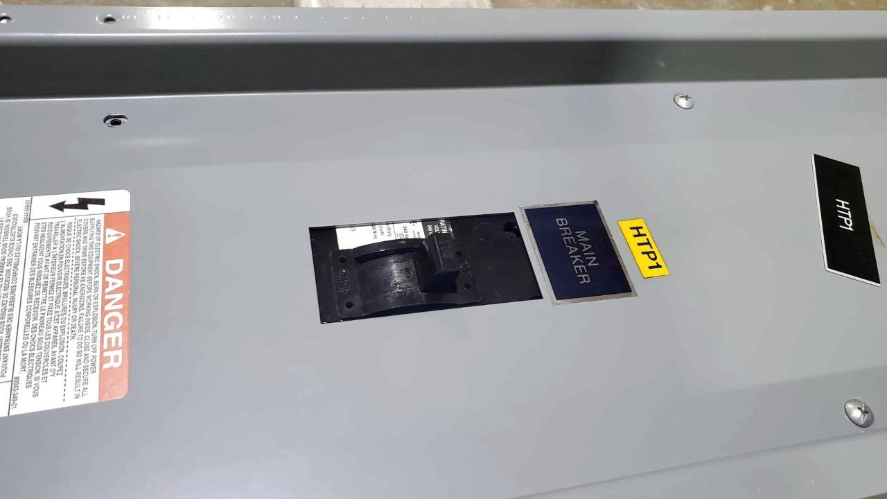 Square D NQOD 225A Main Lug Panelboard 3P/4W 208Y/120 w/ Main Breaker Add-On - Used - Image 8