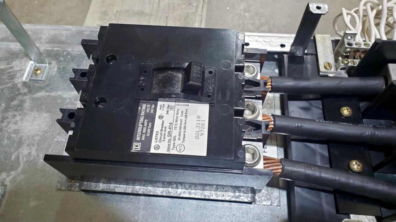 Square D NQOD 225A Main Lug Panelboard 3P/4W 208Y/120 w/ Main Breaker Add-On - Used - Image 10
