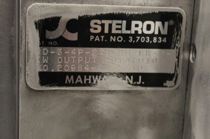 Stelron RD-3-4P-270-RH-LK-M Rotary Table Indexer 4 Position 1 HP AC Motor - Used - Image 5