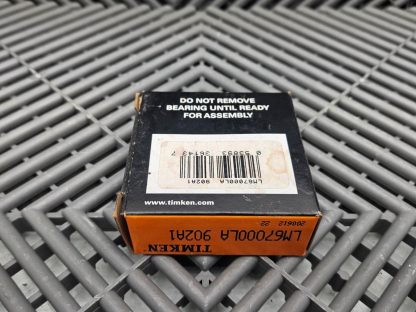 Timken LM67000LA-902A1 Tapered Cone Duo-Seal Roller Bearing - New - Image 4