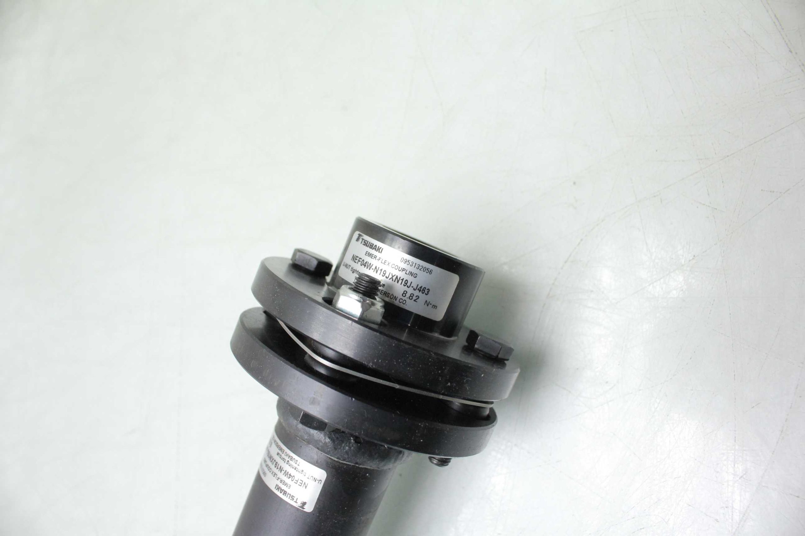 Tsubaki Emerson NEF04W-N19JXN19J-J463 Emer-Flex Shaft Coupling / 19mm 3/4" Bore - Used - Image 13