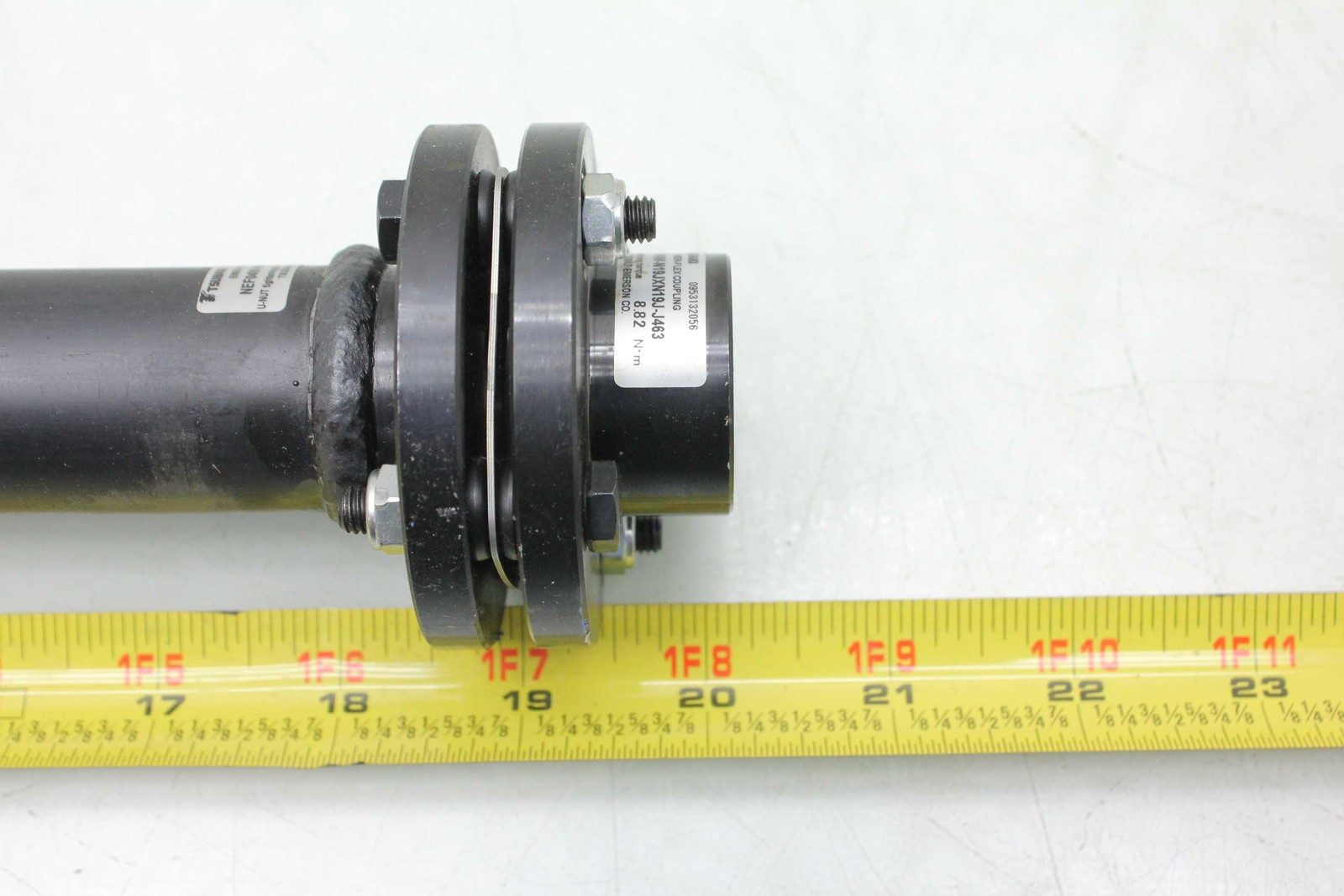 Tsubaki Emerson NEF04W-N19JXN19J-J463 Emer-Flex Shaft Coupling / 19mm 3/4" Bore - Used - Image 7