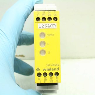 Wieland SNO-4062KM Safety Relay 24V AC/DC, - Used