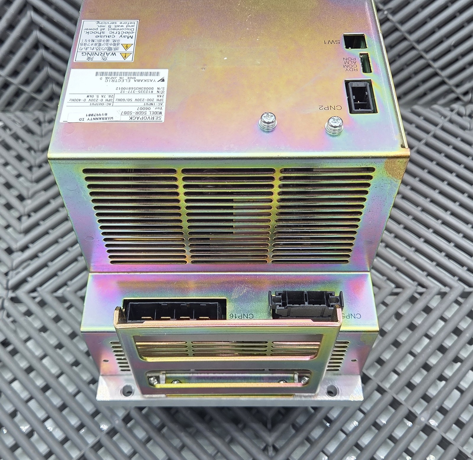 Yaskawa SGDR-SDB710A01B 5kW AC Servo Drive Servopack NX100 Used - Used - Image 10