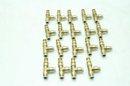 19 New Parker X171PL 4 4 Push to Connect Brass Tee Pipe Fittings Prestolock New 183150154343