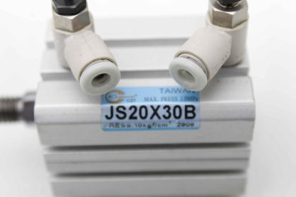 2 Chanto JS20X30B Pneumatic Cylinder  20mm Bore x 30mm Stroke - Used - Image 18