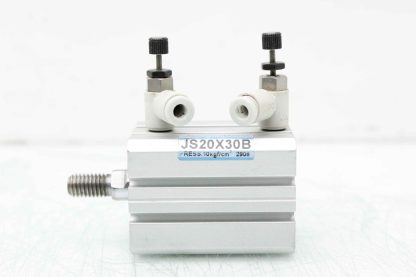 2 Chanto JS20X30B Pneumatic Cylinder  20mm Bore x 30mm Stroke - Used - Image 3