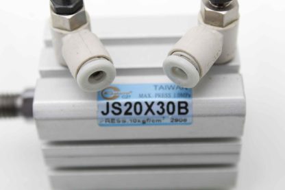 2 Chanto JS20X30B Pneumatic Cylinder  20mm Bore x 30mm Stroke - Used - Image 9