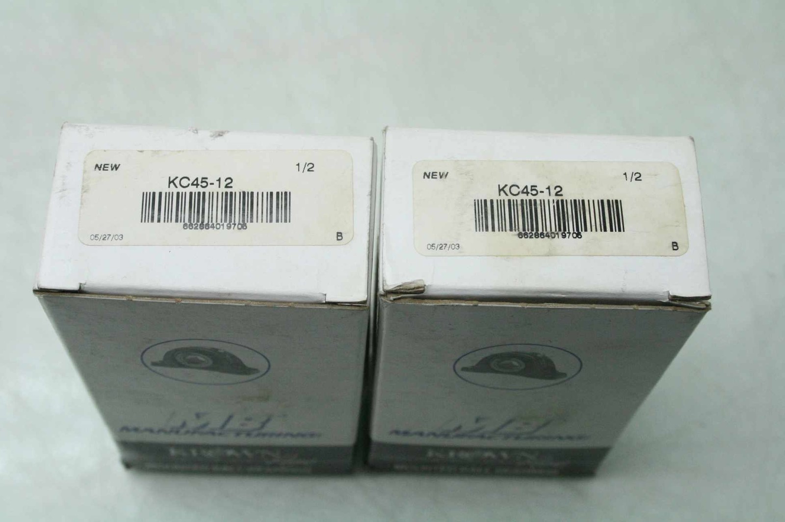 2 New Krown Regal KC45-12 Mounted Pillow Block Bearings 1/2" Dia - New - Image 3