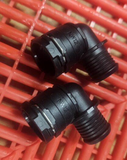 (2) Normaquick PS3 0702-8004-012 NW12 90° Coolant Hose Connector - New - Image 3