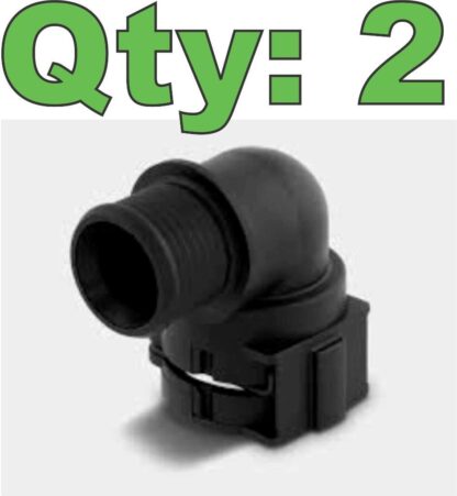 (2) Normaquick PS3 0702-8004-012 NW12 90° Coolant Hose Connector - New - Image 8