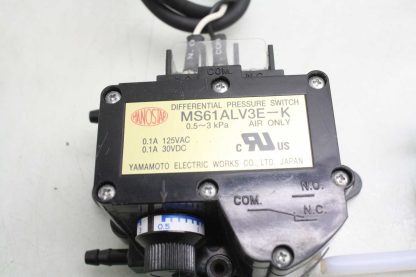 2 Yamamoto Manostar MS61LALV3E K Differential Pressure Switches 05 3kPa Used 173279796873 18