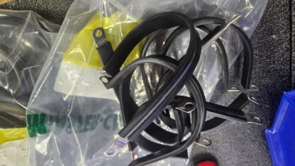 (22) New McMaster 3225T17 Loop Clamp 304 Stainless Steel w/ EPDM Cushion 2-3/4" - New - Image 5