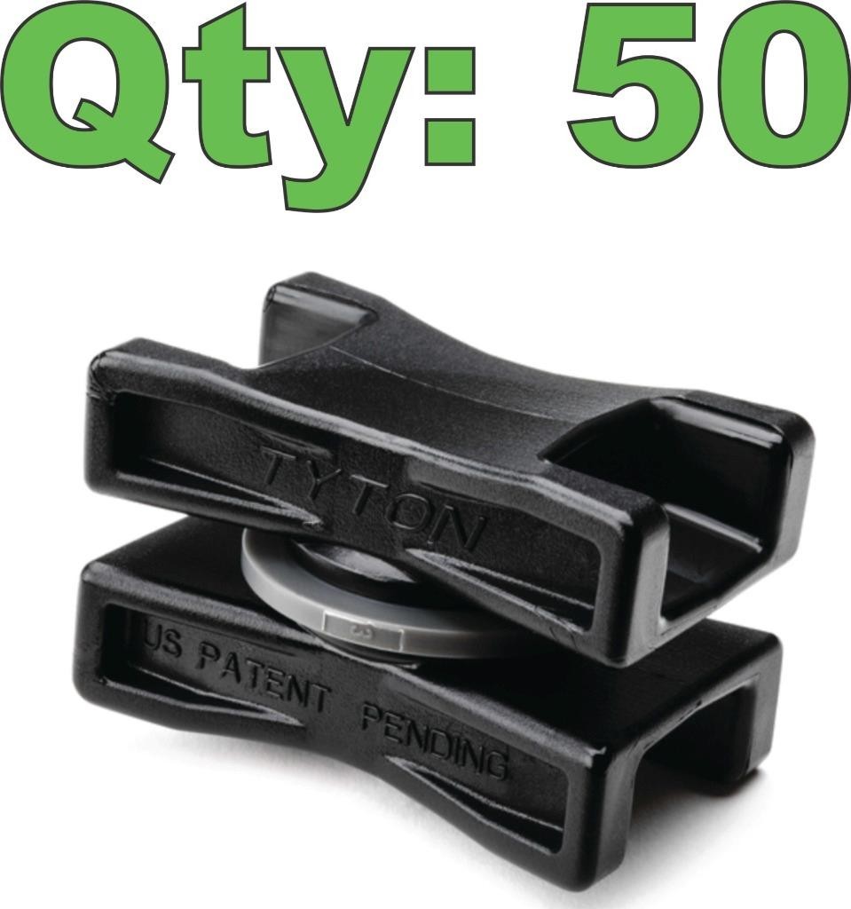 (50) HellermanTyton 151-06502 Rotation Cable Tie Mount DSWS50HSK2 - New