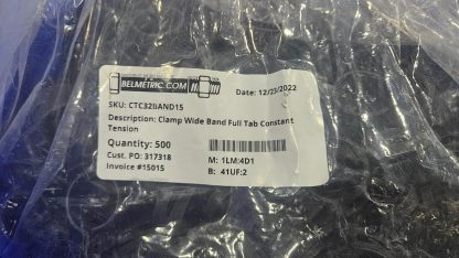 500 Belmetric CTC32Band15 Constant Tension Band Clamp 32mm /  1-1/4" - New - Image 8