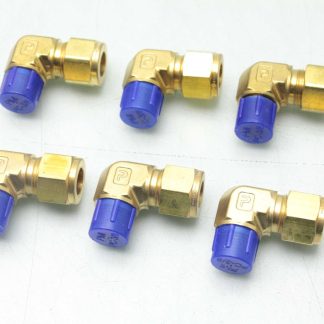 6 New Parker 8-6 CBZ-B CPI Male Elbows / 1/2" Tube x 3/8" MNPT / B-810-2-6 - New