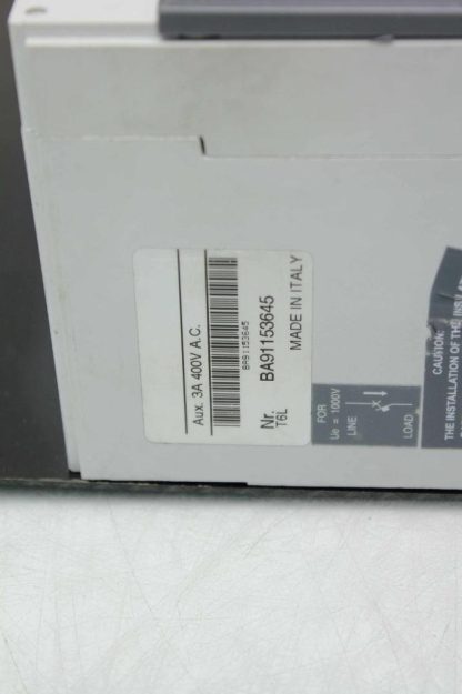 ABB Four Pole Tmax T6L 630 Circuit Breaker 630A 1000V, Blemished - Used - Image 14