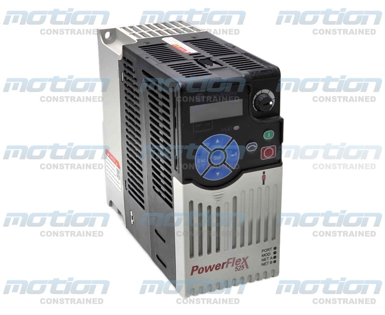 Allen-Bradley 25B-D4P0N104 Ser A PowerFlex 525 AC Drive 2HP w/ 25-COMM-E2P - New other (see details) - Image 20