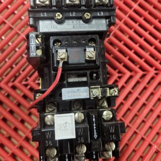Allen Bradley 509-A0D Nema Size 0 Motor Starter 110-120V Coil W36 Trip Unit - Used