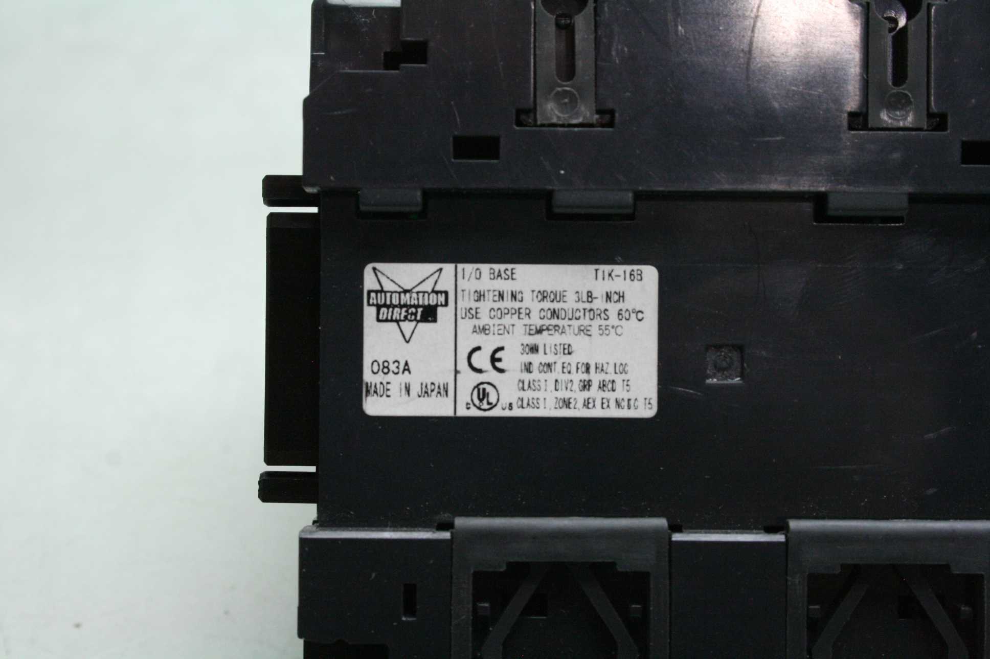 Automation Direct T1K-16ND3 Terminator Input Module with T1K-16B Terminal Base - Used - Image 13