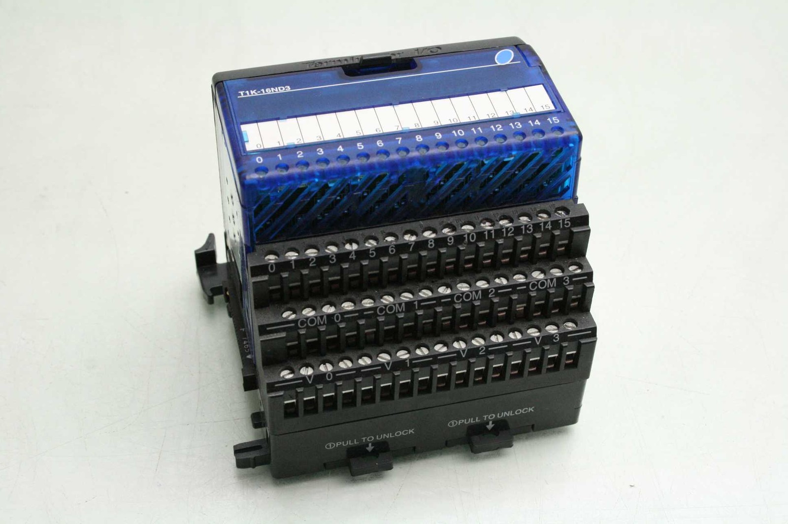 Automation Direct T1K-16ND3 Terminator Input Module with T1K-16B Terminal Base - Used