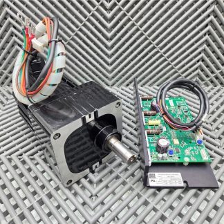 Bodine 34B3BEBL-WX2 Parallel Shaft Gear Motor 20.4:1 w/ ABL-3907C Controller - Used