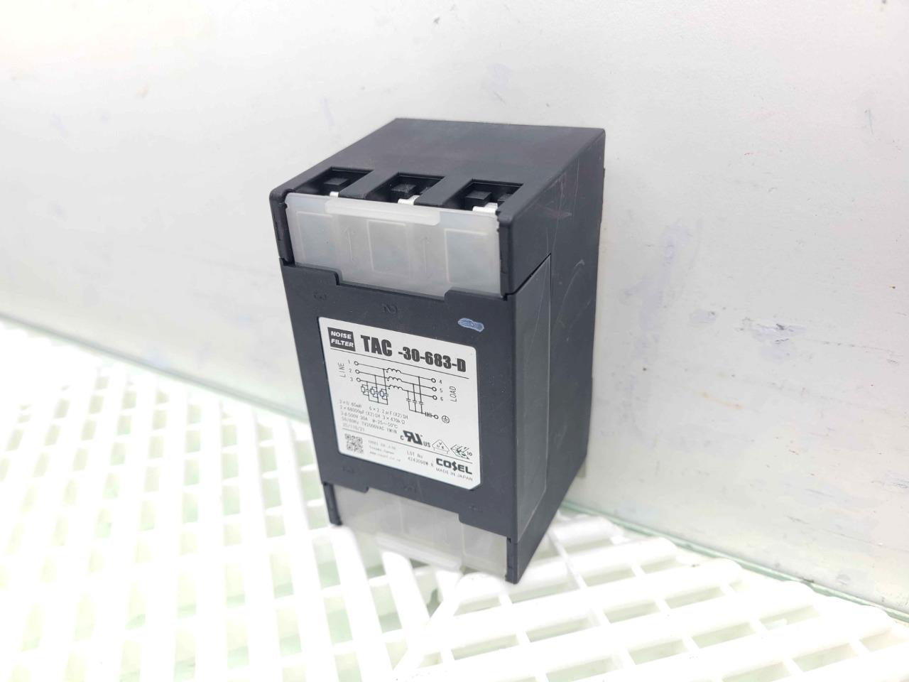 Cosel TAC-30-683-D Noise Filter 500VAC - Used - Image 7