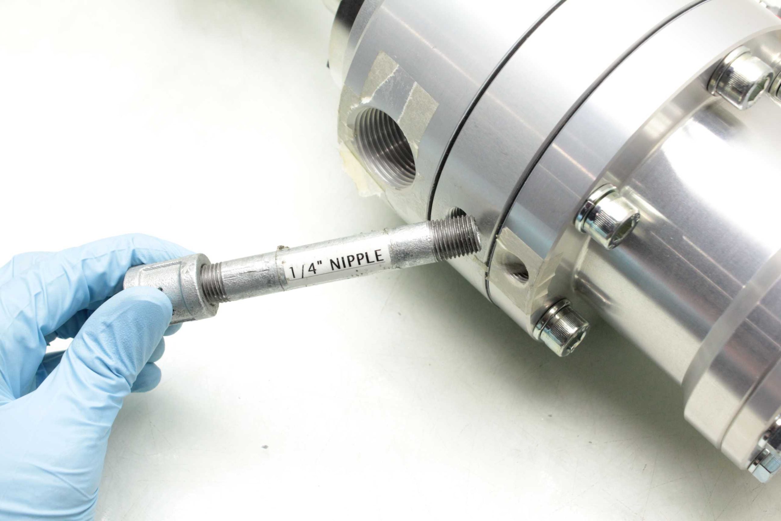 Custom Ultra High Vacuum Spring Loaded Pressure Relief / Safety Valve / 150PSI - Used - Image 26