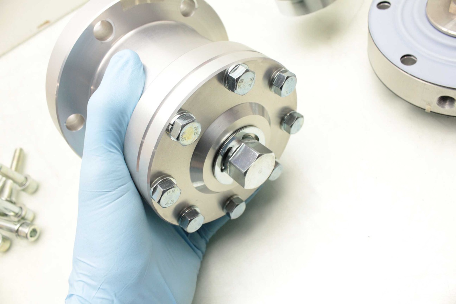 Custom Ultra High Vacuum Spring Loaded Pressure Relief / Safety Valve / 150PSI - Used - Image 4