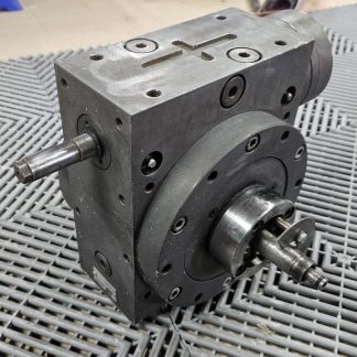ESAB Welding Rotary Table MNR 454562 100:1 Worm Gear Reducer with Feedthrough - Used