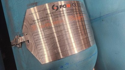 FCH / Parker 37L Hydraulic Accumulator / 360 Bar / 5200 PSI / FCHG937625-B - Used - Image 3