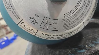 FCH / Parker 37L Hydraulic Accumulator / 360 Bar / 5200 PSI / FCHG937625-B - Used - Image 8