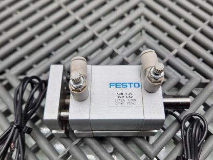 Festo ADNGF-25-10-P-A-S2 Compact Double-Acting Air Cylinder 537126, 10mm Stroke - Used - Image 3