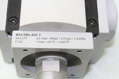 Festo MS6-EM1-AGE-S Shut-off / Quick Exhaust Valve 3/4" NPT - New - Image 3