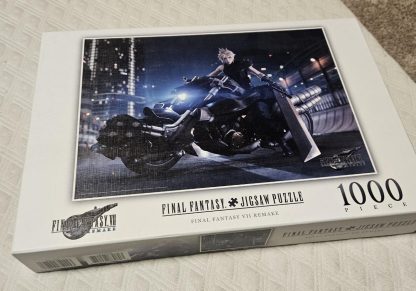 Final Fantasy VII Remake Jigsaw Puzzle Cloud Motorcycle 1000 pc - New