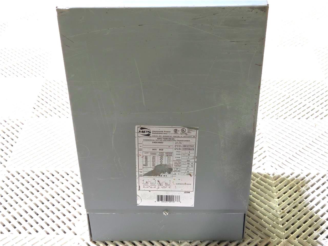 Hammond HPS C1F010LES Encapsulated Distribution Transformer 10 kVA Nema 3R - Used - Image 12